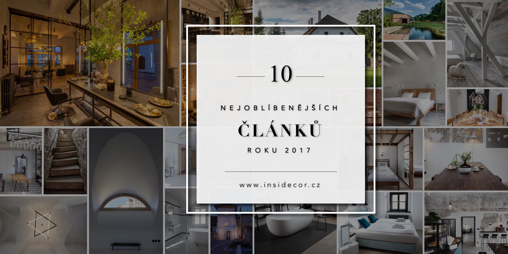 10 nejoblíbenějších článků roku 2017