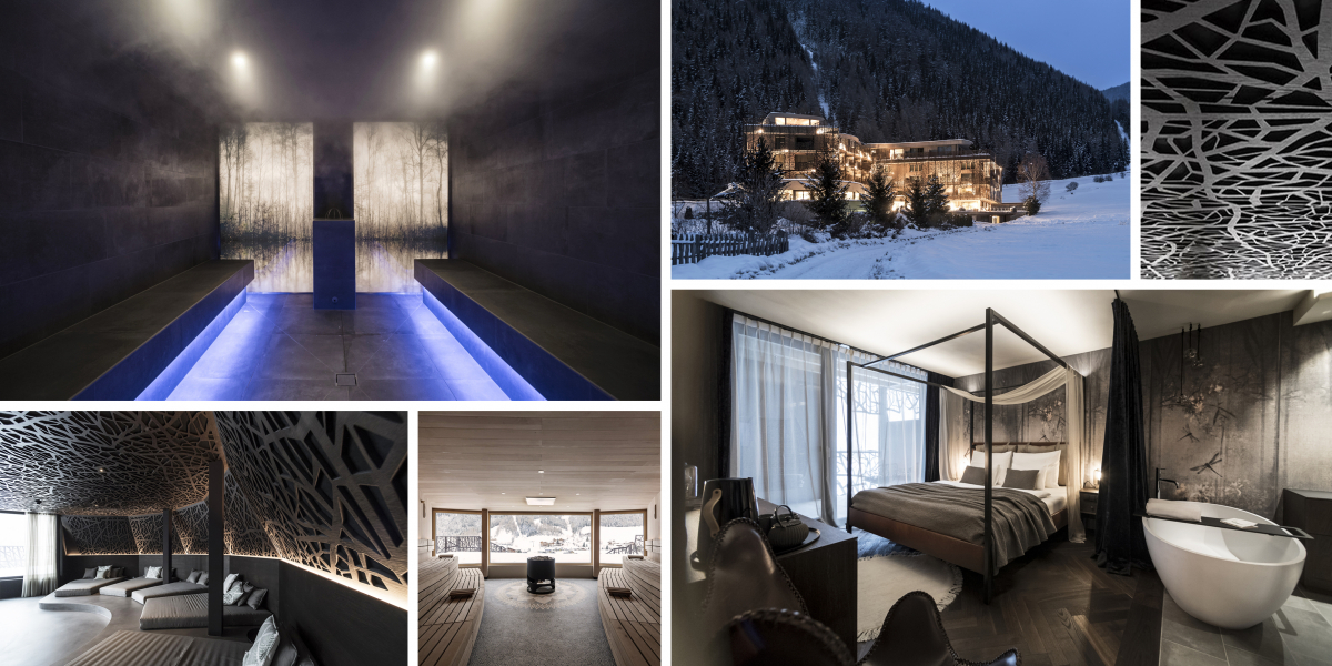 Hotel Silena v jižním Tyrolsku má mystickou atmosféru
