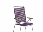 Polohovatelná židle s područkami Houe Click 
