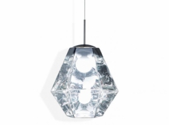 Cut Tall Pendant Chrome