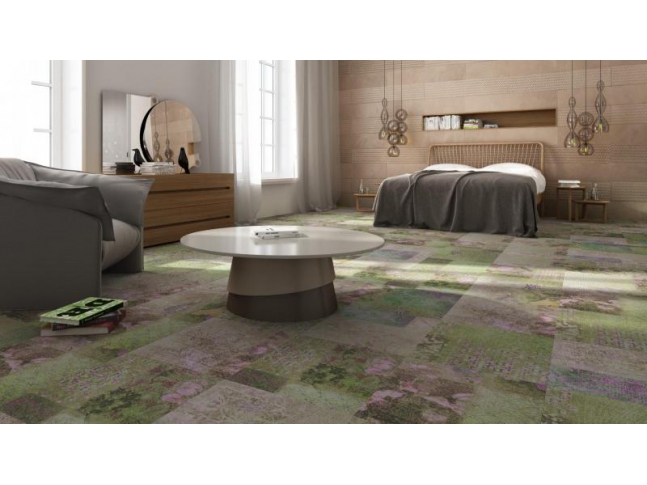Koberce Freestile - Helsinki Kobercové čtverce s inovativním designem Helsinki od Object Carpet, barva 0802.