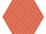Hexagon Carpet Hexagon Carpet - červený
