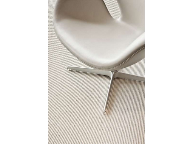 Lanagave Super - sisalovo-vlněný koberec Sisalovo-vlněný koberec Lanagave Super v bílé barvě.