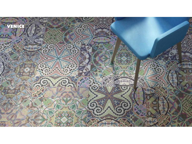 Koberce Freestile - Venice Kobercové čtverce s inovativním designem Venice od Object Carpet.