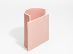 Keramická váza Blocks malá Vase Small D Shape Pink III_1