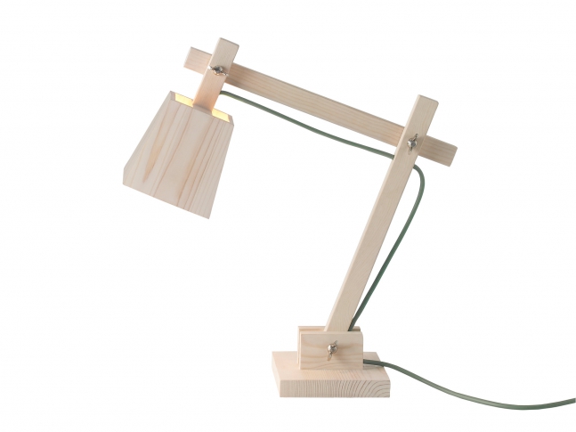 Stolní lampa Woodlamp od Muuto woodlamp_dusty_green
